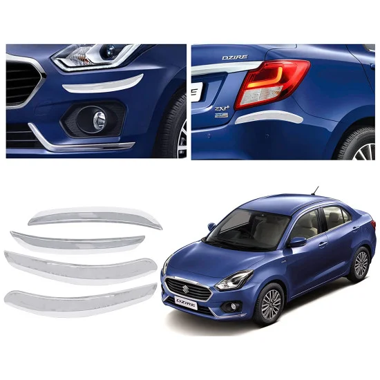 Buy Maruti Suzuki Dzire Bumper Protector Car Accessories
